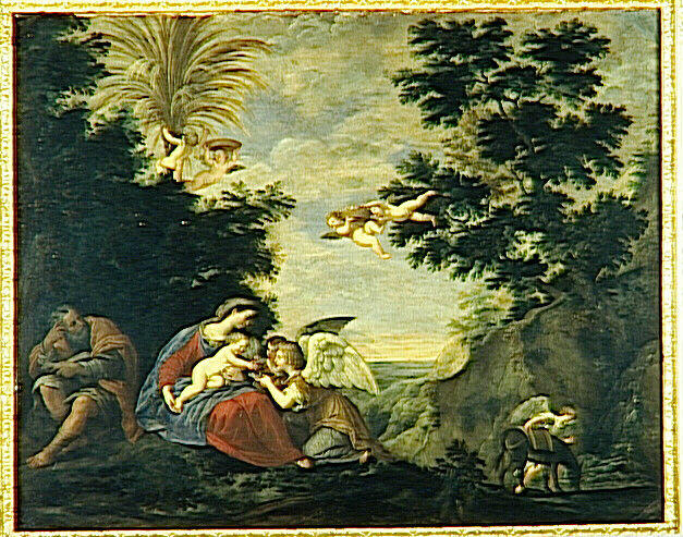 Le repos pendant la fuite en Egypte