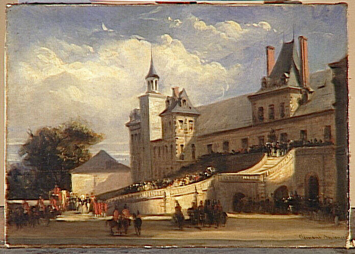 Réception de la Princesse Hélène de Mecklembourg à Fontainebleau