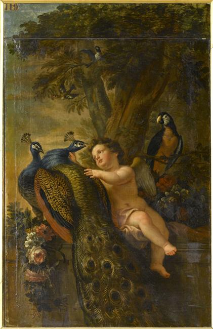 Un amour et deux paons