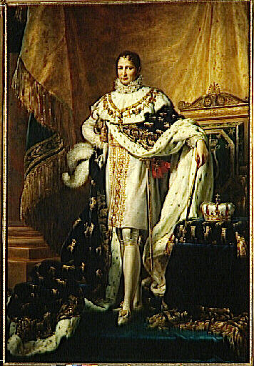 Joseph, roi d'Espagne, en grand costume royal