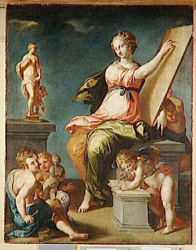 Allégorie de la peinture et de la sculpture