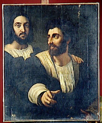 Raphaël et son maître d'armes