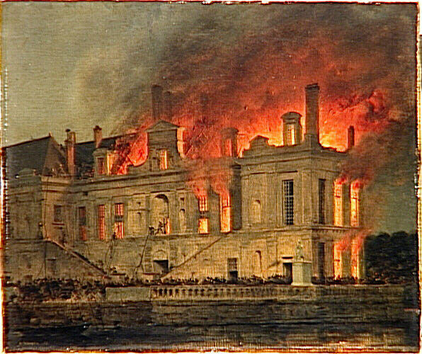 L'Incendie de l'Aile de la Comédie