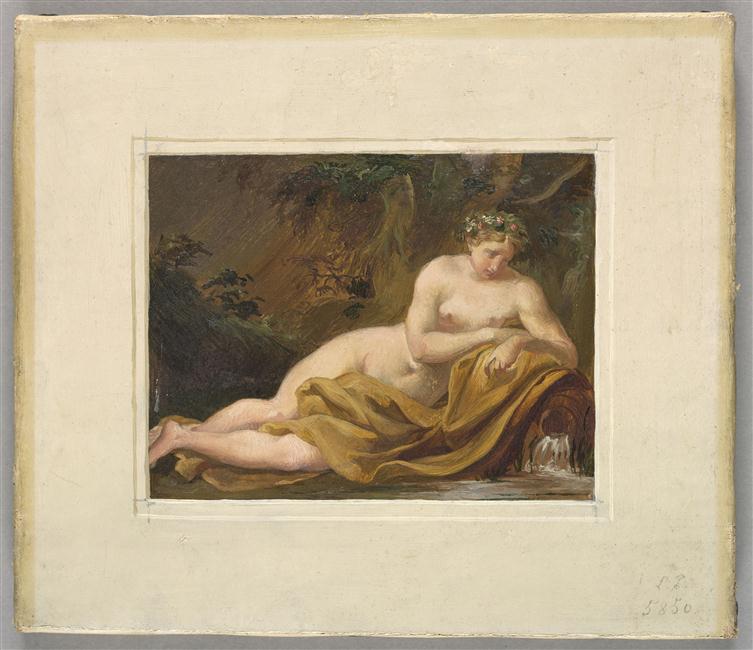 Une Nymphe (ou Source)