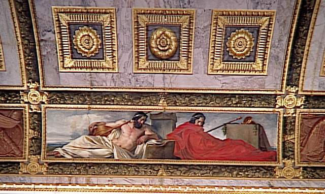 Agamemnon et Menelas déplorant le sort d'Iphigénie