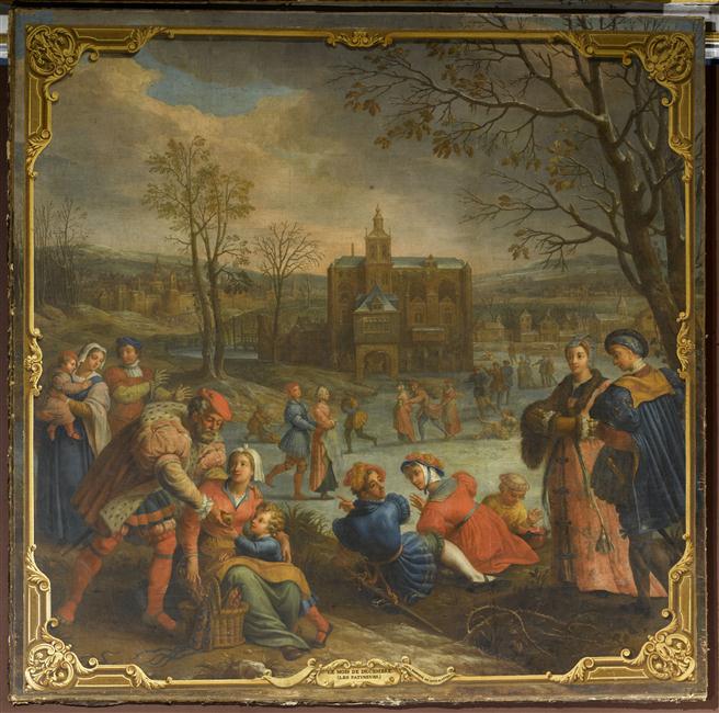 LE MOIS DE DECEMBRE ; LES PATINEURS (AUTRE TITRE)