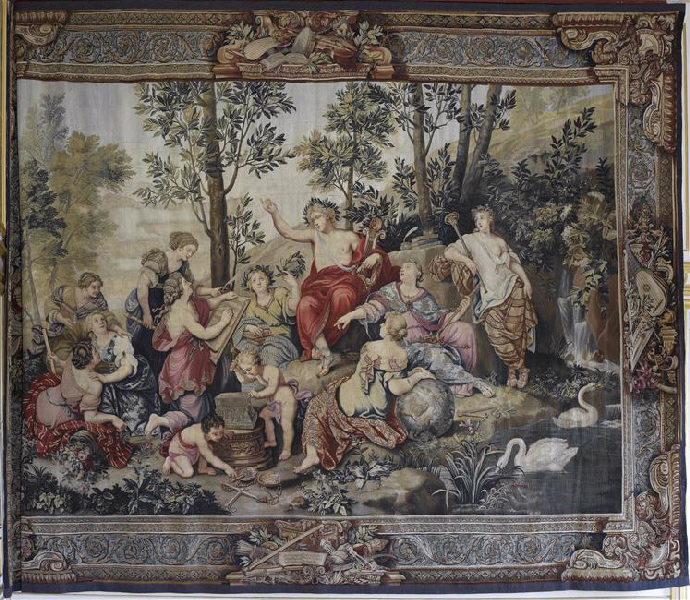 Le Parnasse : Apollon et les muses