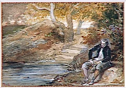 Illustrations d'oeuvres d'Alfred de Musset gravées par Adolphe Lalauze (1838-1906) : Souvenir