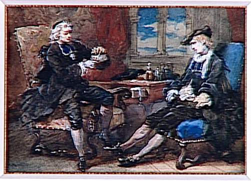 Illustrations d'oeuvres d'Alfred de Musset gravées par Adolphe Lalauze (1838-1906) : Suzon