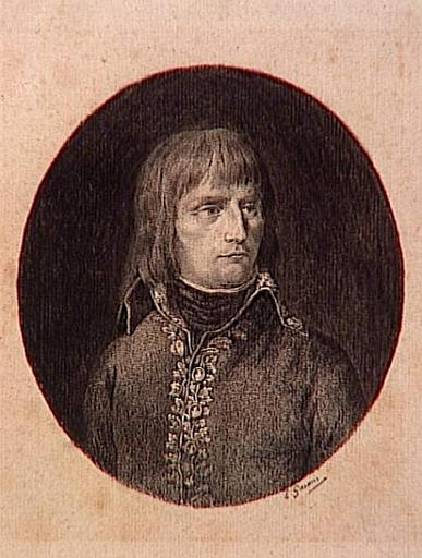 Portrait en buste de Napoléon Bonaparte, général en chef de l'Armée d'Italie