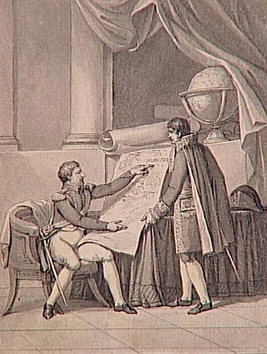 69 dessins pour l'illustration de l'Histoire de France sous l'Empire de Napoléon le Grand : Création du Département de la Lippe