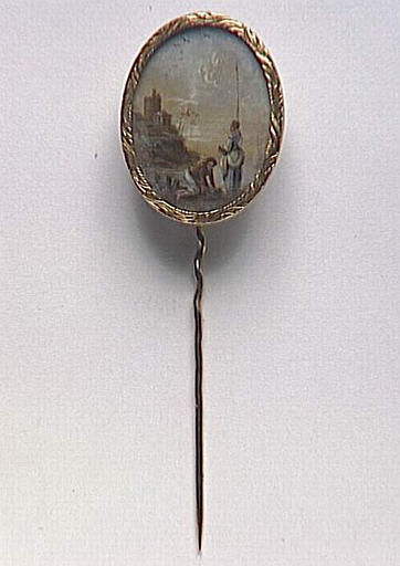 Paysage avec deux pêcheurs