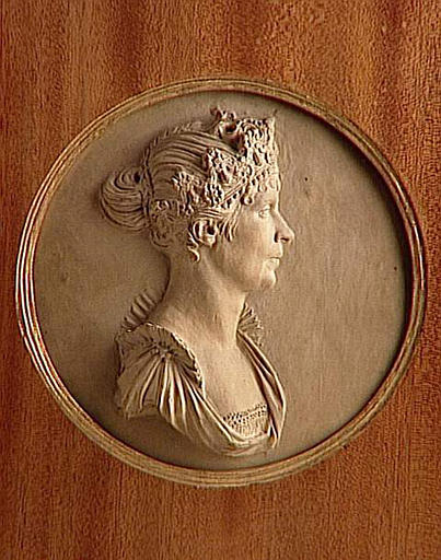 Portrait de profil de l'impératrice Joséphine.