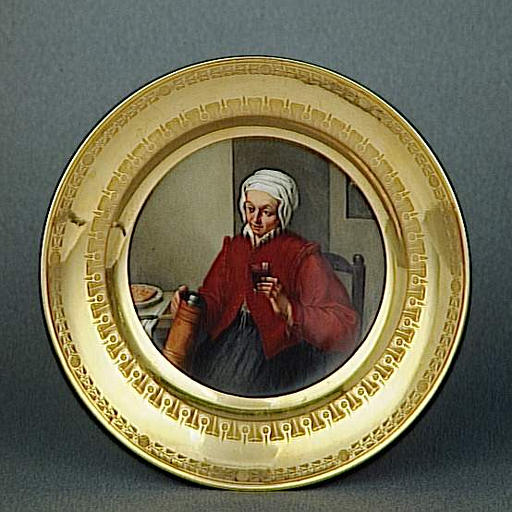 Femme buvant