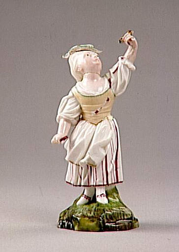 Petite fille en costume campagnard