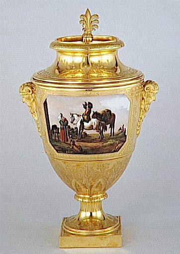 La mangeuse d'huîtres ; La halte du cavalier