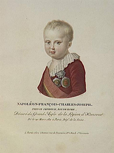 Napoléon-François-Charles-Joseph, prince impérial, roi de Rome, né le 20 mars 1811 à Paris