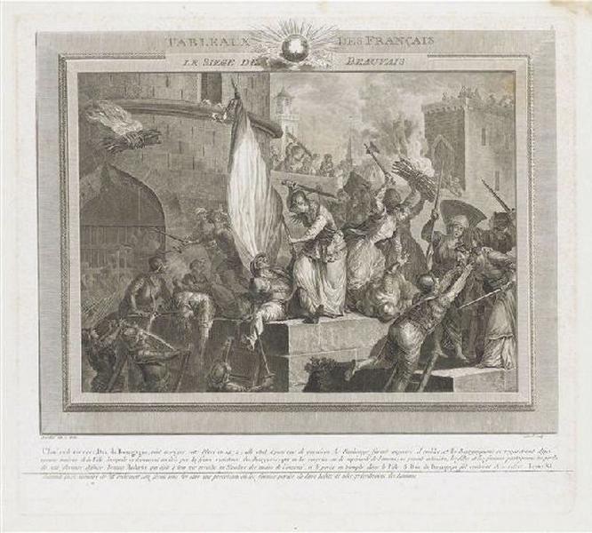 Le Siège de Beauvais  Les tableaux des français de 1789-1790