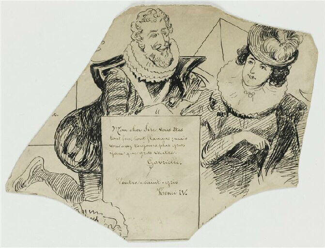 Gabrielle et Henri IV