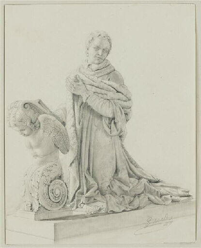Statue funéraire de Jacques Auguste de Thou