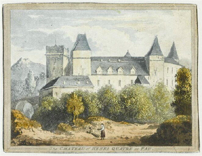 The Château of Henri quatre at Pau (titre d'origine)