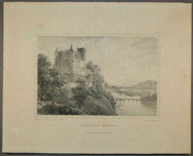 Château de Pau vu depuis l'Est