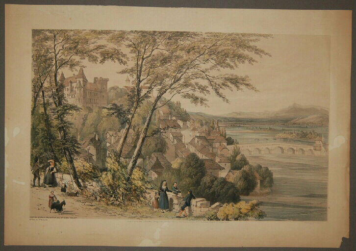 Chateau and town of Pau, birthplace of Henri IV (titre d'origine) ; Château et ville de Pau, lieu de naissance d'Henri IV (traduction du titre)