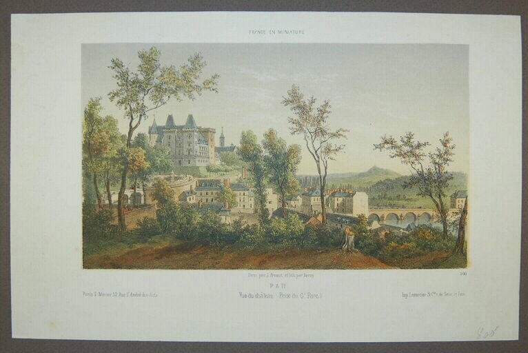 Château de Pau vu depuis l'Est