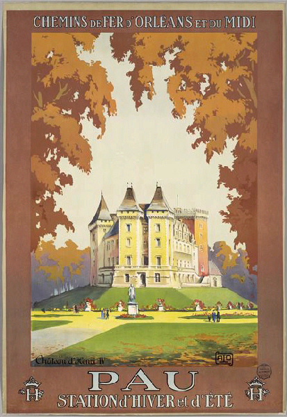 Chemins de fer d'Orléans et du Midi: Pau (titre inscrit)