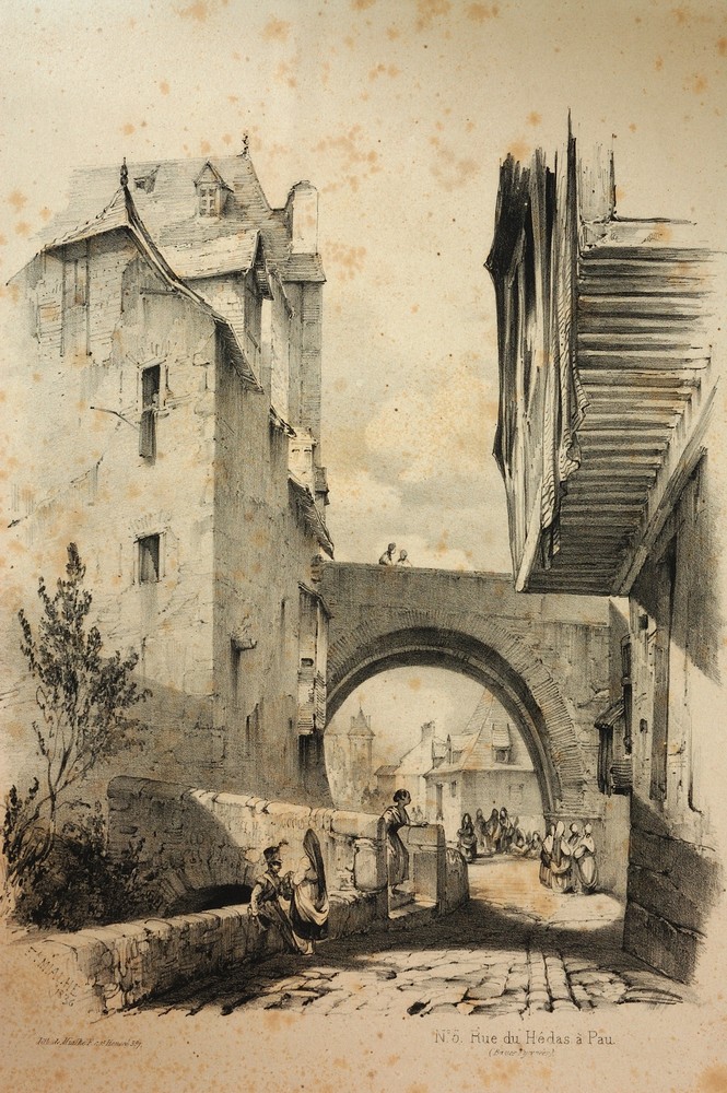 Rue du Hédas à Pau