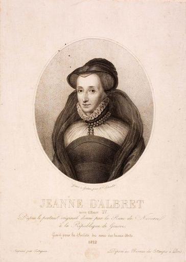 Jeanne d' Albret, mère d'Henri IV