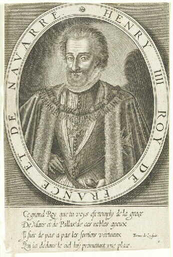 Henry IIII Roy de France et de Navarre