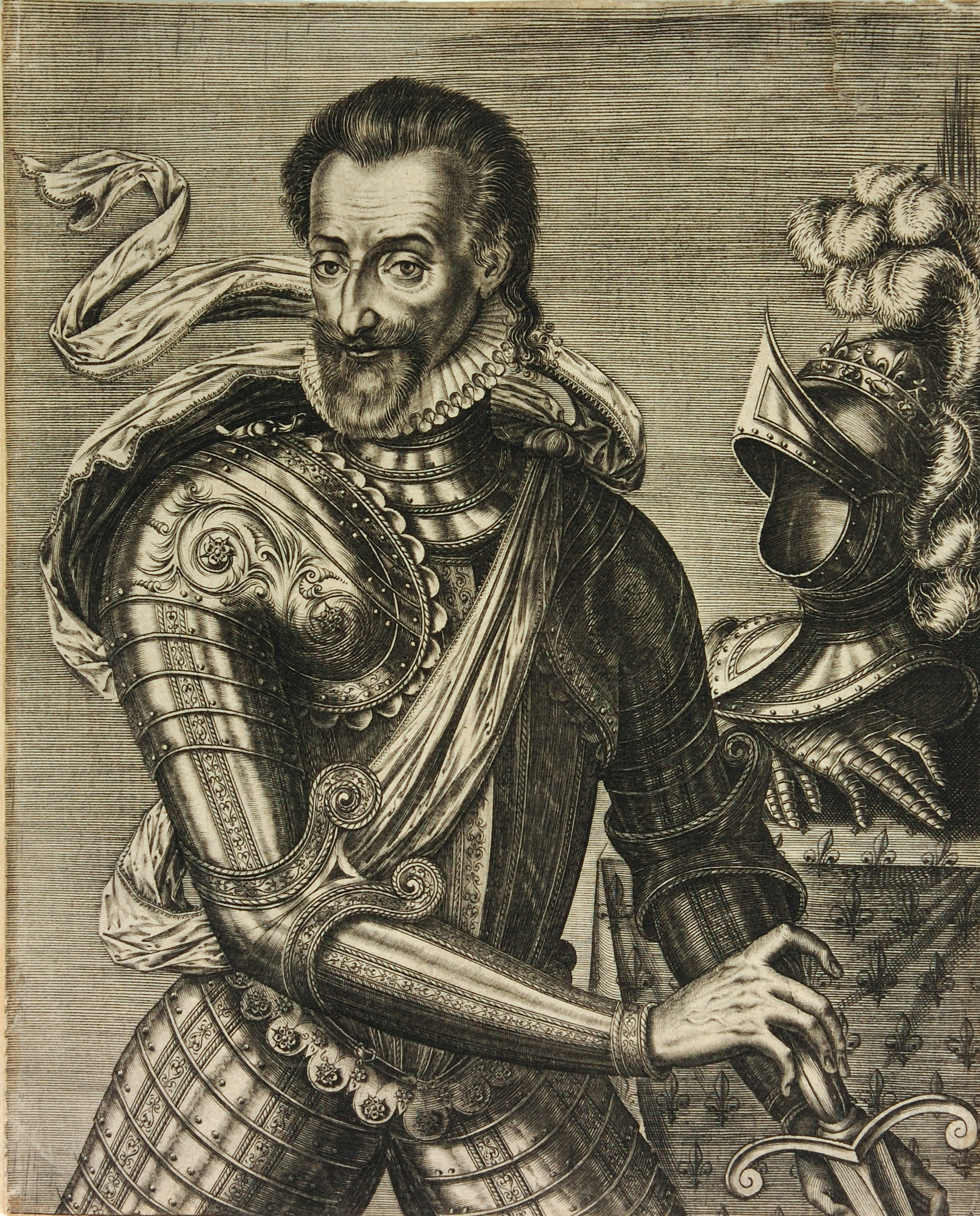 Portrait d'Henri IV à mi-corps