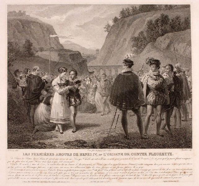 Les premières amours de Henri IV, ou l'origine de conter Fleurette. Le tir de l'arc ( n°1)