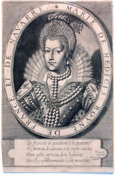 Marie de Médicis à la taille