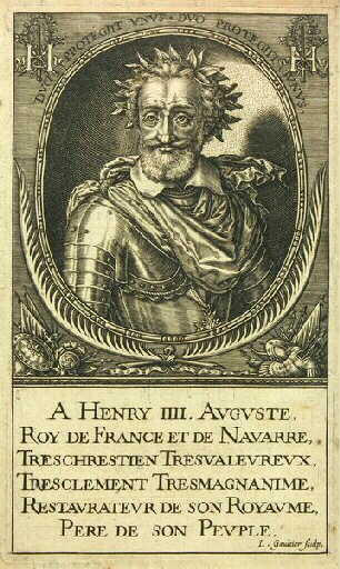 A Henri IIII, Auguste, Roy de France et de Navarre (titre inscrit)