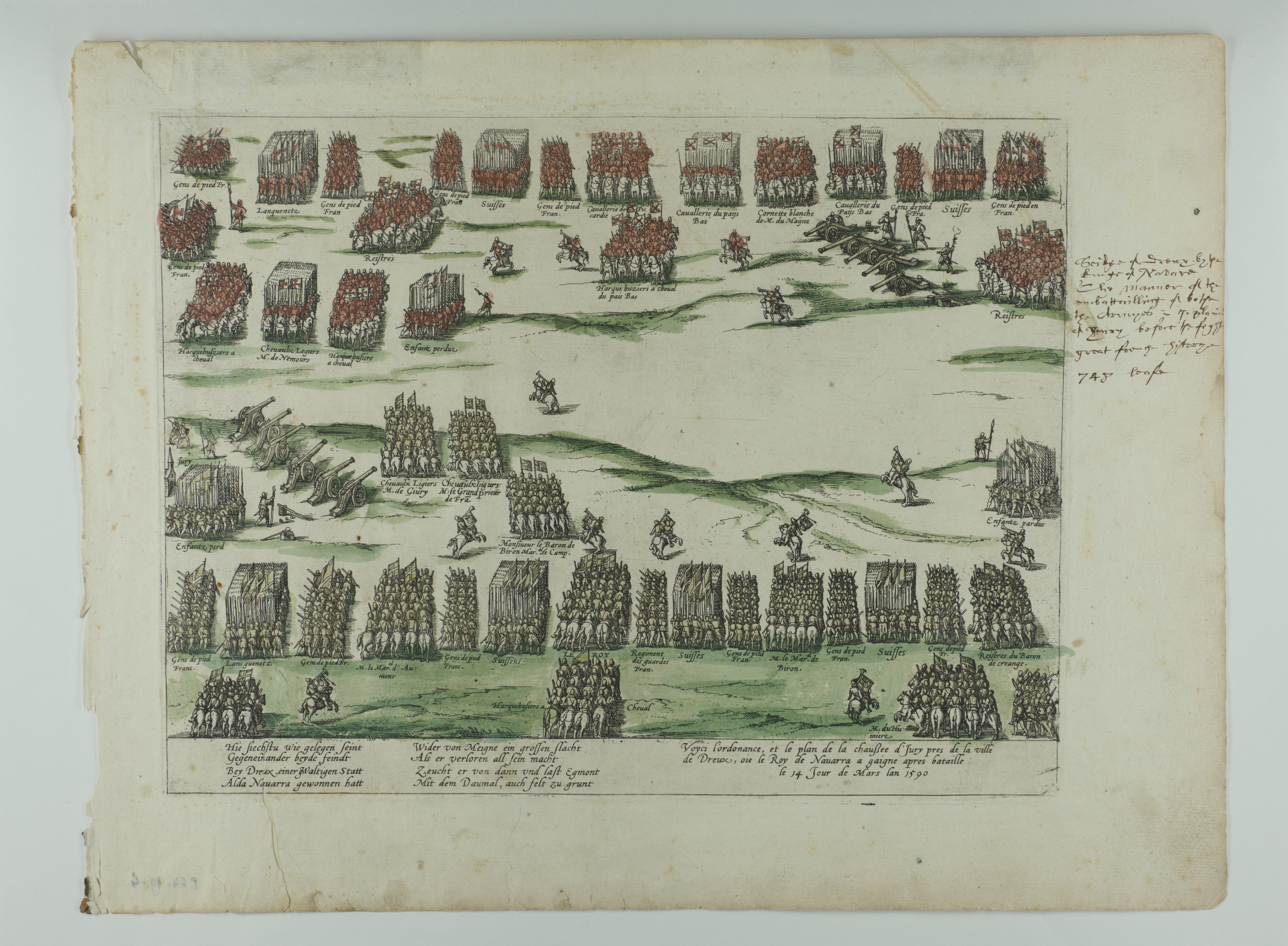 Ordonnance de la bataille d'Ivry