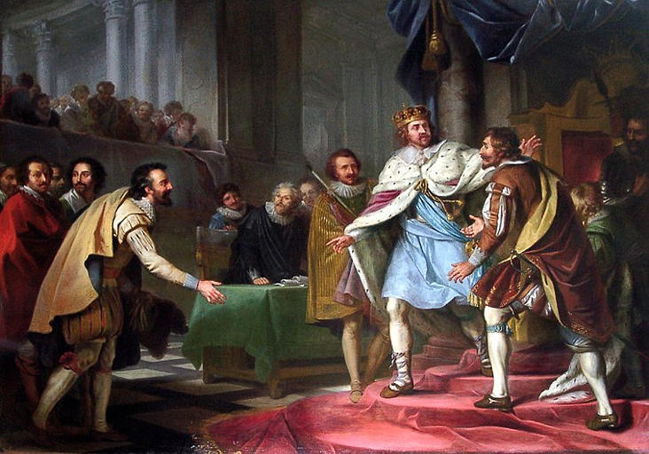 Ambassade de Sully à Londres, pour complimenter Jacques Ier, ci-devant le roi d'Ecosse, sur son avènement à la couronne d'Angleterre