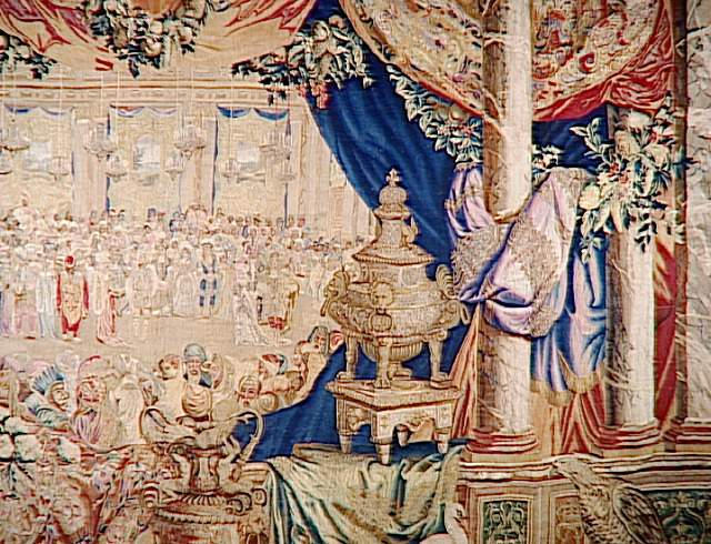 Les Maisons Royales : Février - Poissons - Bal au Palais Royal (7e tenture)