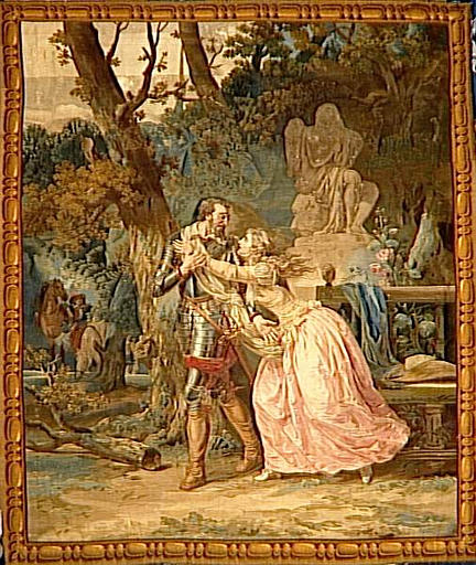 Histoire d'Henri IV : Adieux d'Henri IV à Gabrielle (2e tenture)