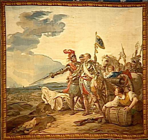 Histoire d'Henri IV : Henri IV devant Paris assiégé (2e tenture)