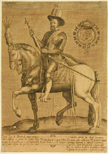 Henry IIII par la grâce de Dieu Roy de France et de Navarre