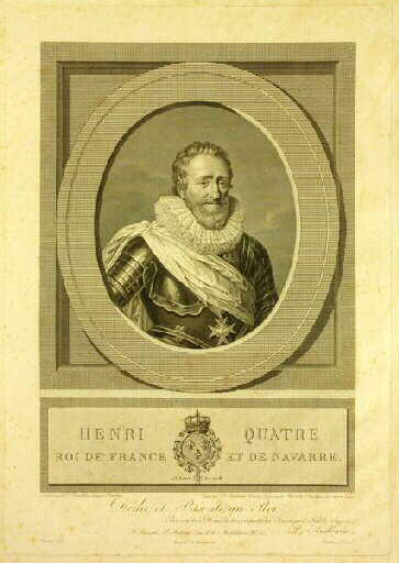 Henri Quatre, Roi de France et de Navarre (titre inscrit)