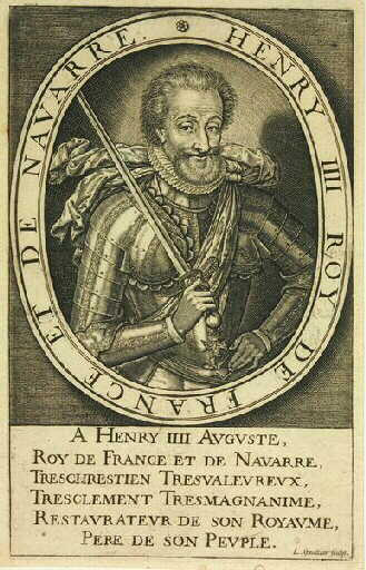 Henry IIII Roy de France et de Navarre (titre inscrit)