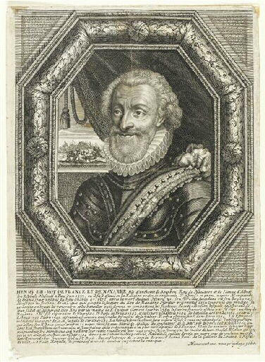 Henry IIII Roy de France et de Navarre (titre inscrit)