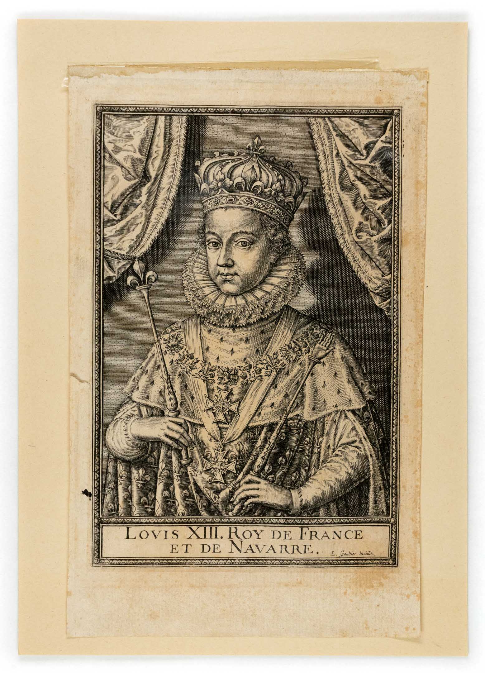 Louis XIII enfant à la taille