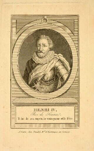 Henri IV Roi de France (titre inscrit)