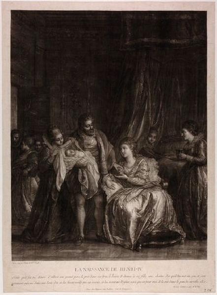 La naissance d'Henri IV