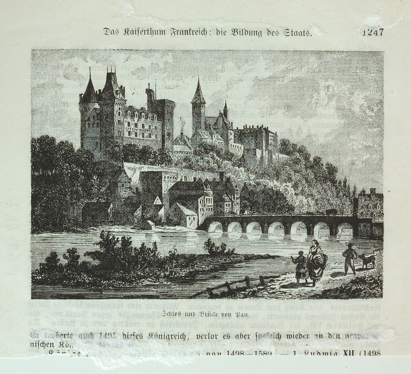 Le Château de Pau et le pont de Jurançon