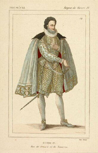 Henri IV Roi de France et de Navarre (titre inscrit)